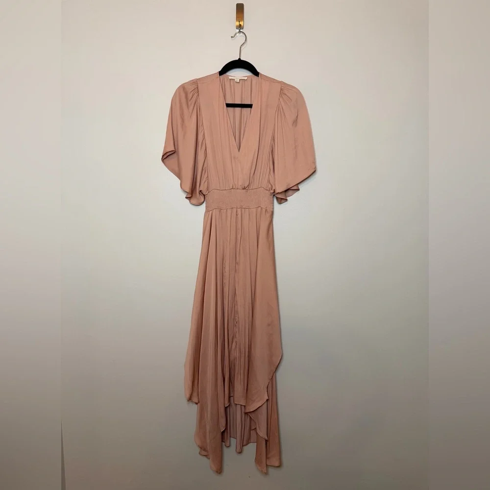 grade & gather Unbalanced Skirt Maxi Dress Size S - Picture 3 of 9